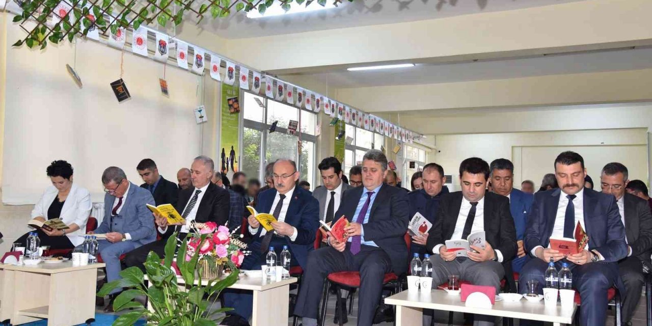 Açık Ceza İnfaz Kurumunda kitap okuma etkinliği