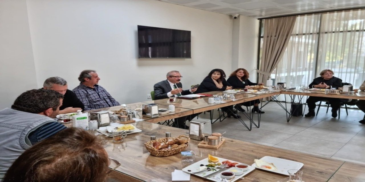 Fethiye Kaymakamı Karaman, basın mensupları ile bir araya geldi