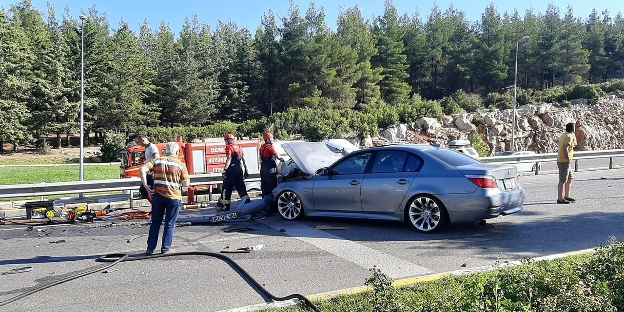 Denizli’de son 1 haftada 167 trafik kazası meydana geldi