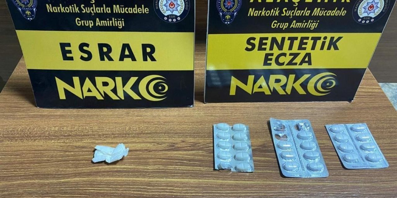 Alaşehir’de uyuşturucudan 1 tutuklama