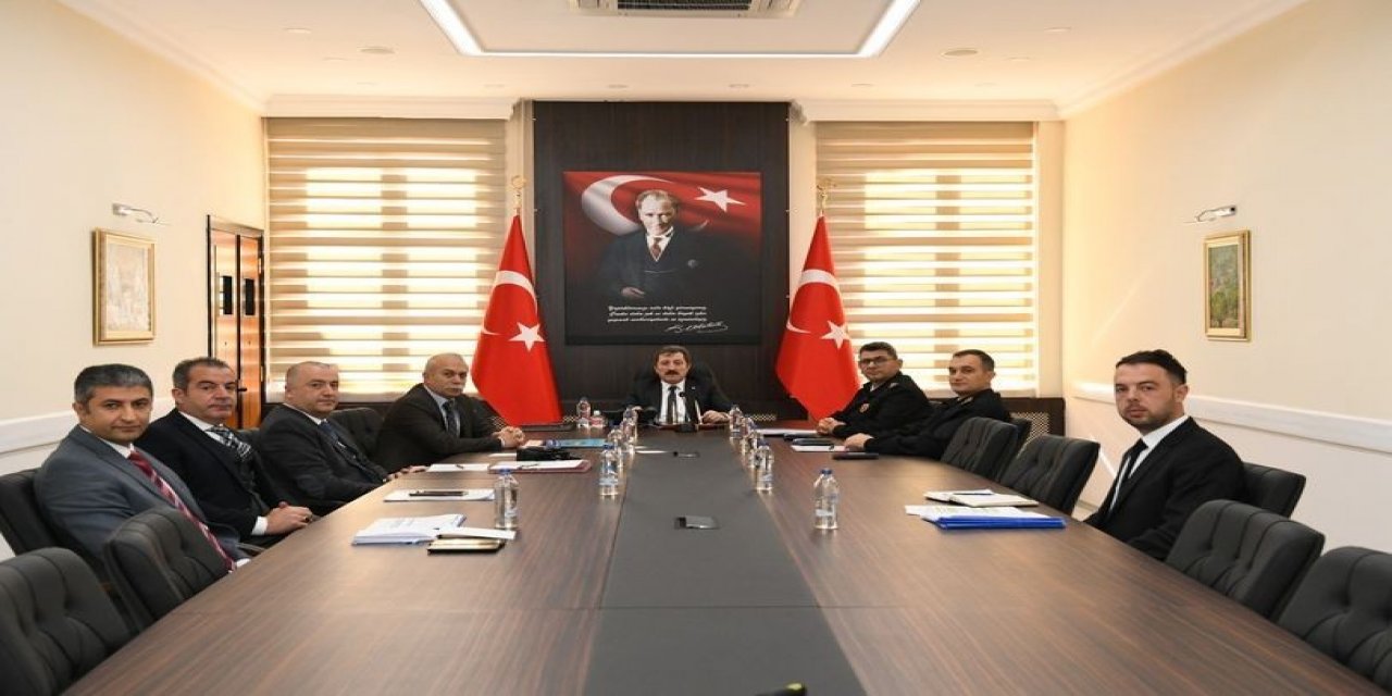 Muğla’da güvenlik ve asayiş tedbirleri değerlendirildi