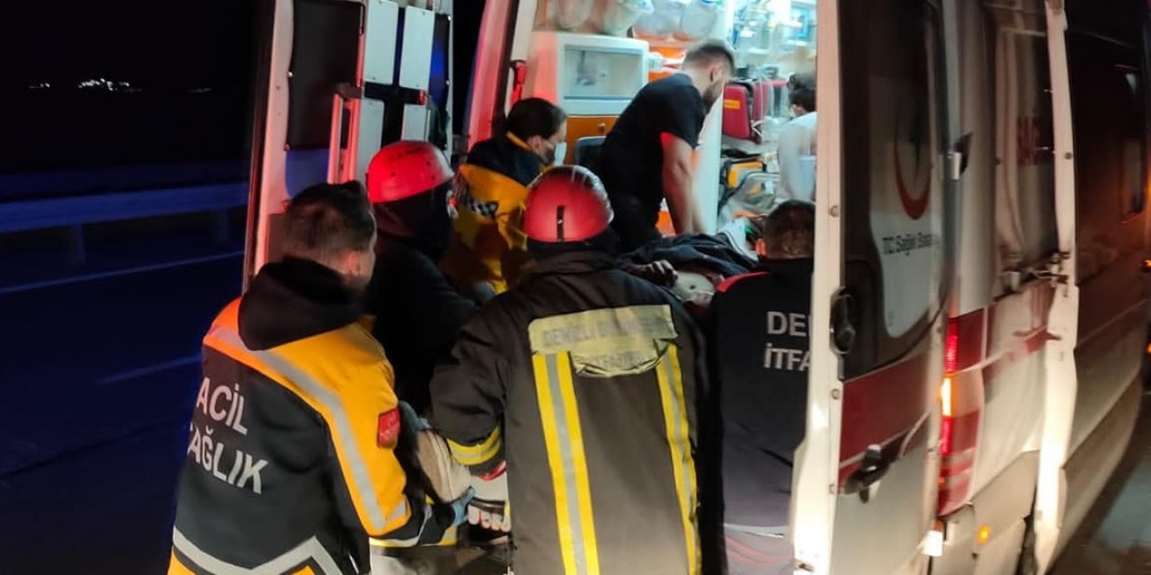 Tarlaya uçan minibüs gence mezar oldu; 1 ölü, 2 yaralı