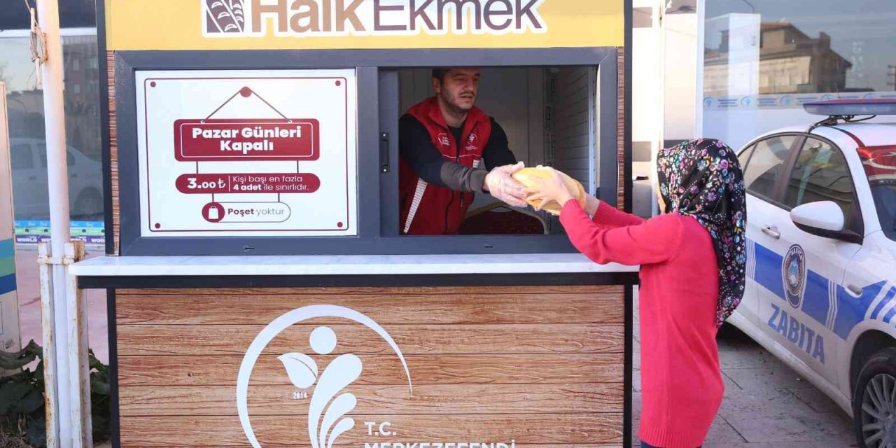 Merkezefendi Halk Ekmek büfe sayısı 14’e yükseldi
