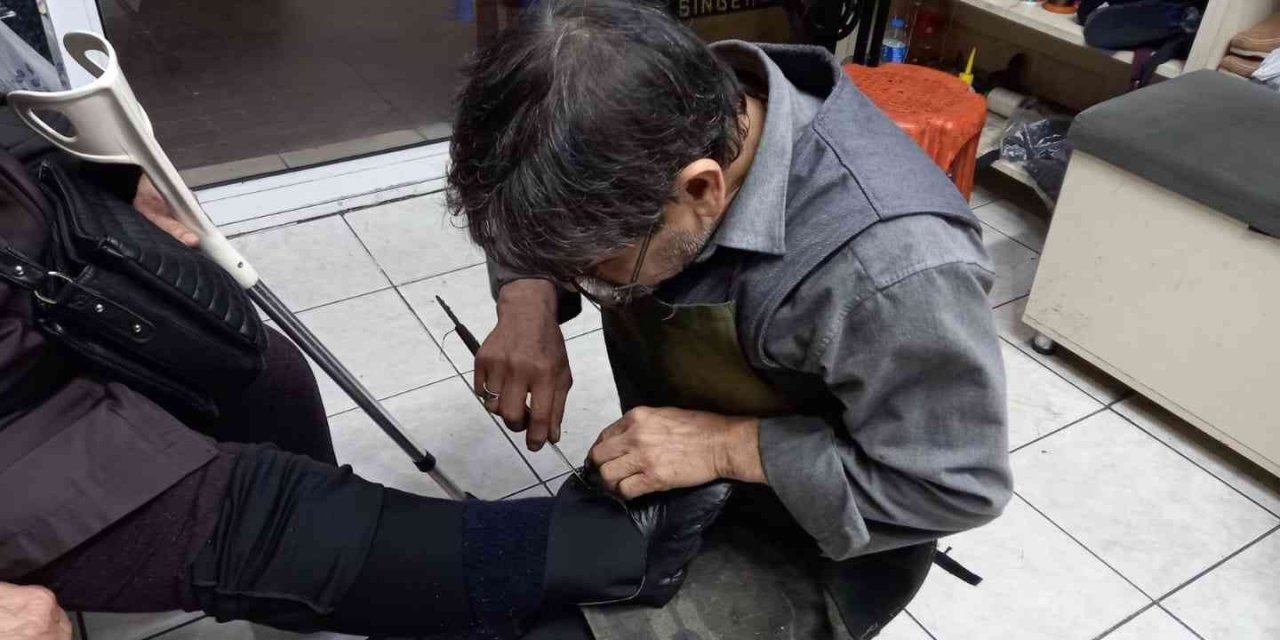 Havalar soğudu ayakkabıcılarda mest dikimi başladı