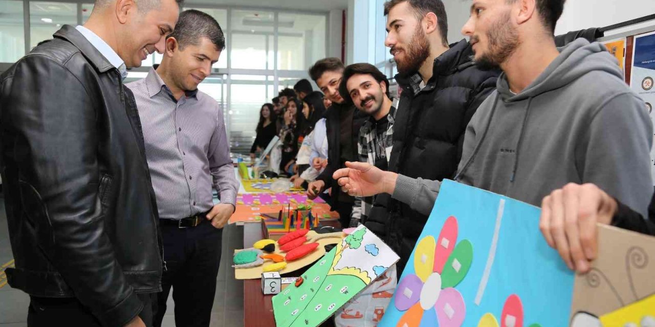 ADÜ’de özel bireyler için özel materyaller sergisi düzenlendi