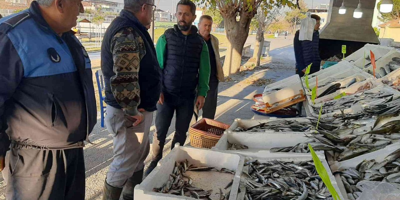 Çine’de yılbaşı öncesinde balık tezgahları ve fırınlar denetlendi