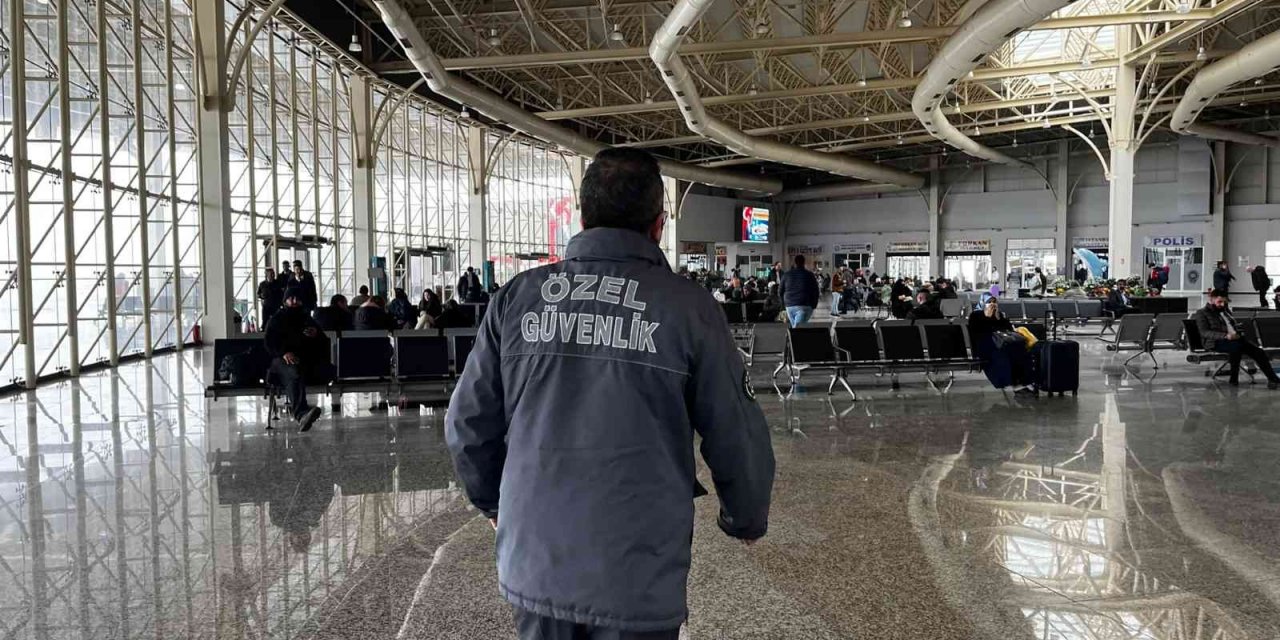 Terminallerde tedbirler artırıldı