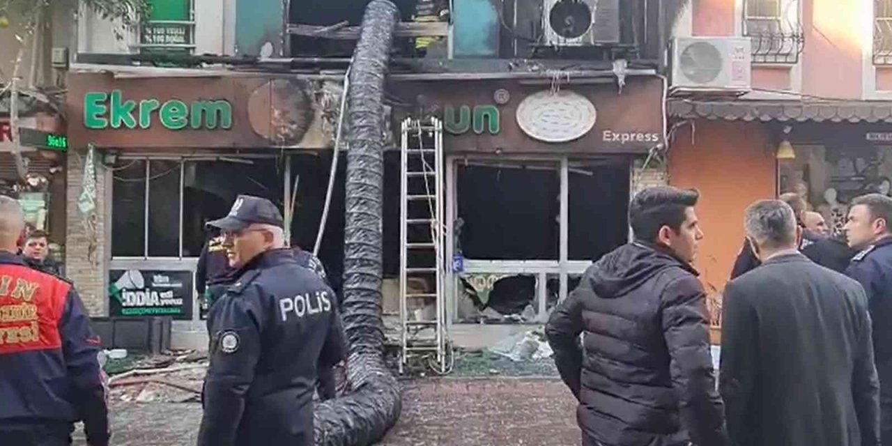 Aydın’da iş yerinde patlama sonrası yangın: Ölü ve yaralılar var