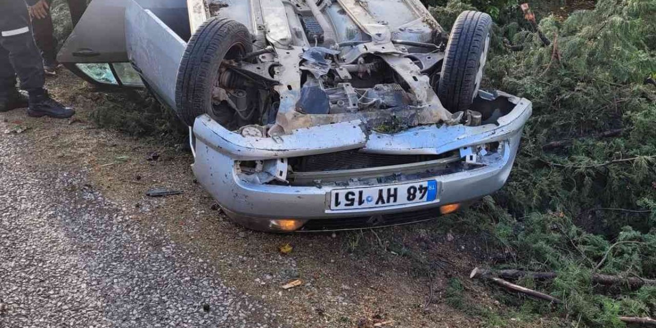 Ortaca’da kaza: 2 yaralı