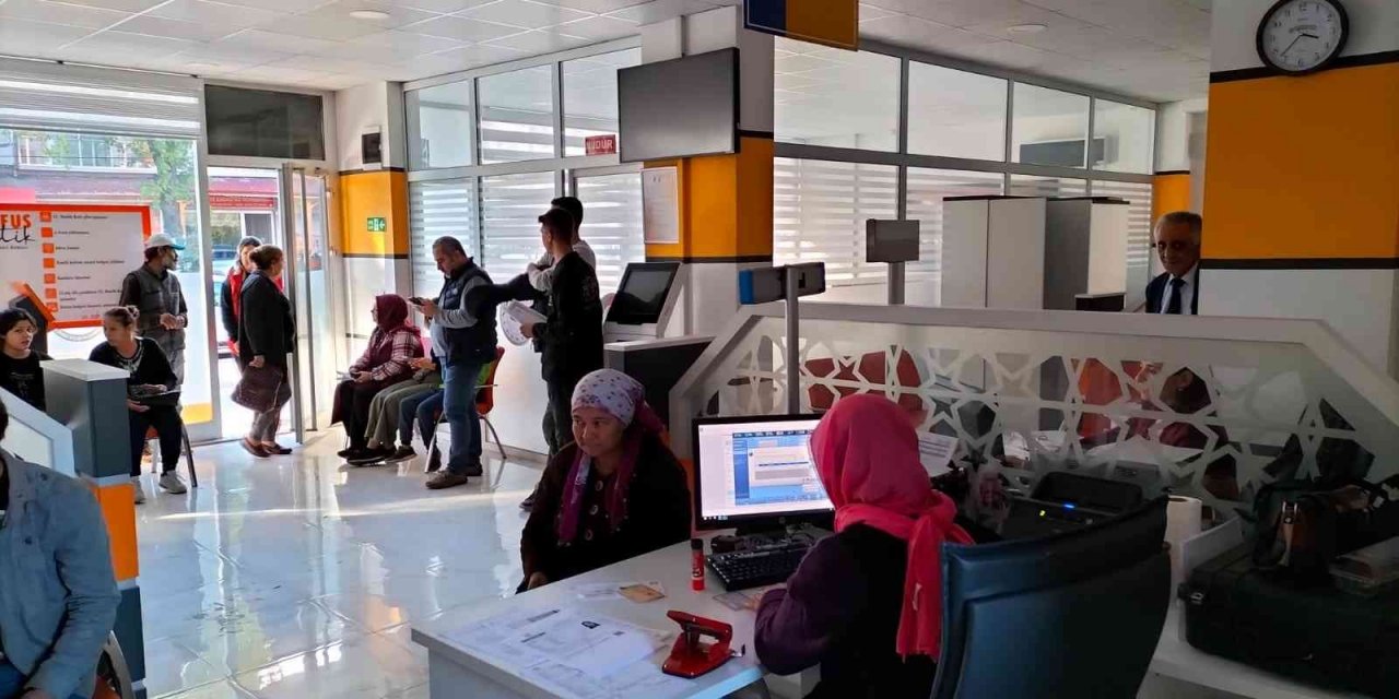 Köyceğiz Nüfus Müdürlüğü Aralık Ayında yoğun çalıştı