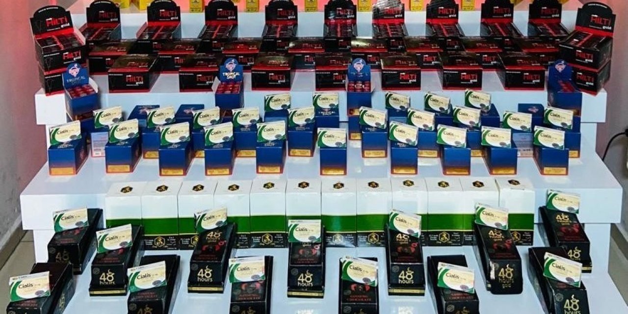 Kaçakçılık şüphelileri yüklü miktar ürünle birlikte yakalandı