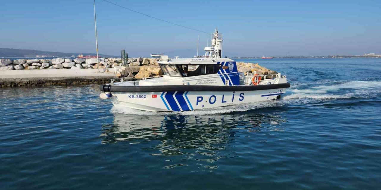 Aliağa’da yeni polis botu ile denizler daha da güvenli