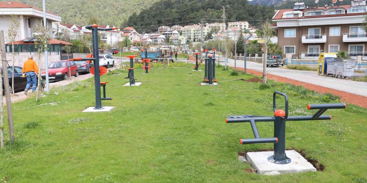 Marmaris’te yeşil alan miktarı 609 bin metrekareye çıktı