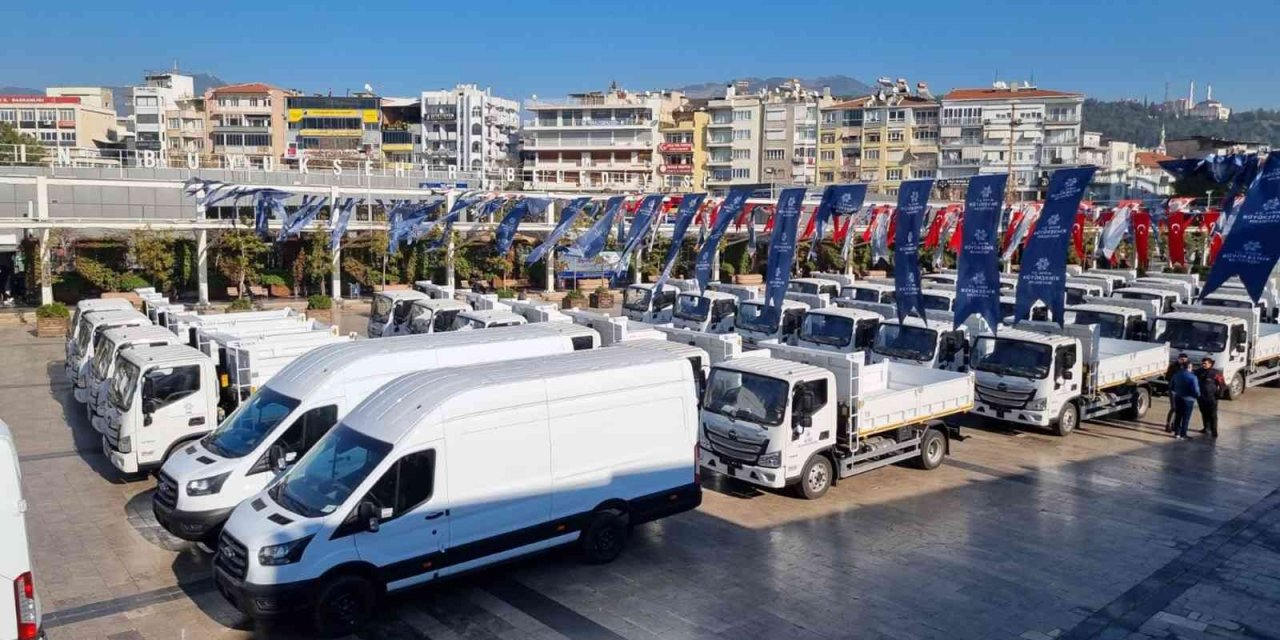Aydın Büyükşehir Belediyesi araç filosunu genişletiyor