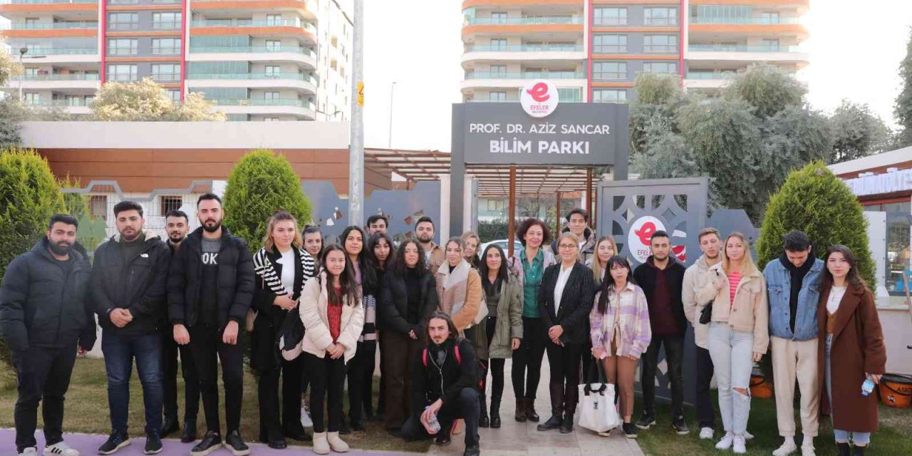 Efeler’in Matematik Parkı ADÜ’lü öğrencileri ağırladı