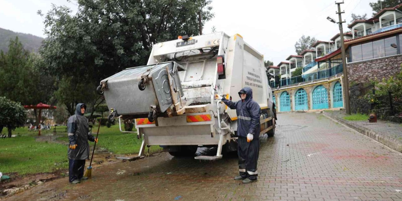 Marmaris’te 2022 yılında 64 bin ton evsel atık toplandı