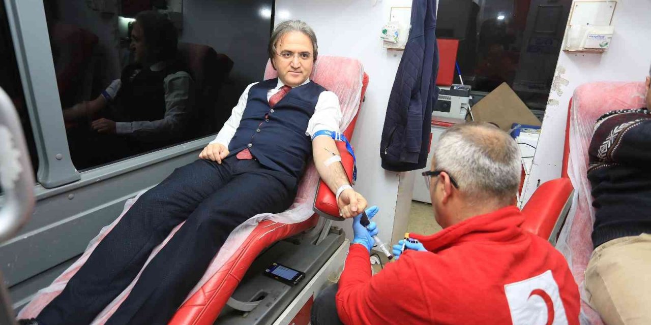 Büyükşehir DESKİ’den kan bağışı kampanyasına tam destek