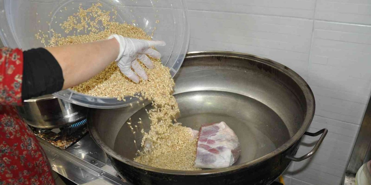 Çine’de keşkek günleri başladı