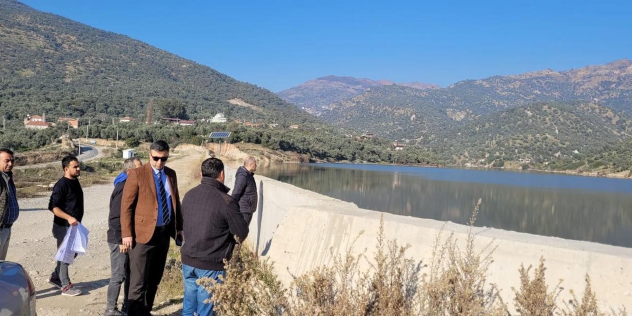Sultanhisar Barajı’nda çalışmalar devam ediyor