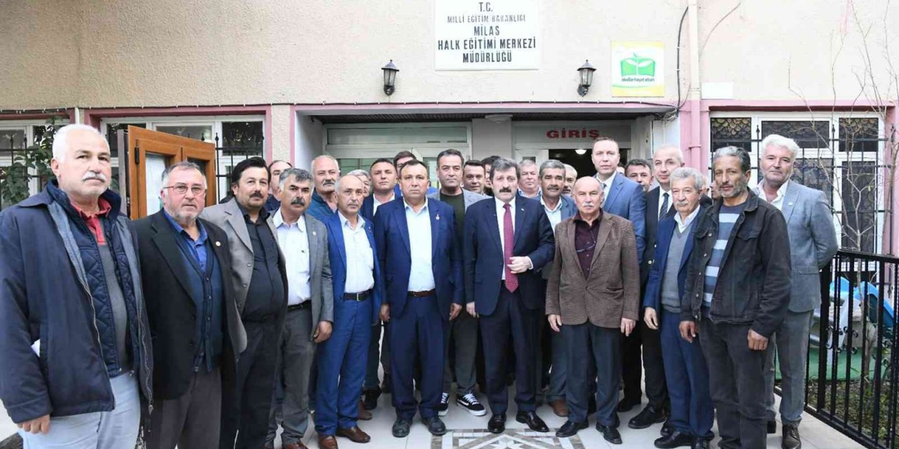 Vali Tavlı Milas’ın muhtarlarını dinledi