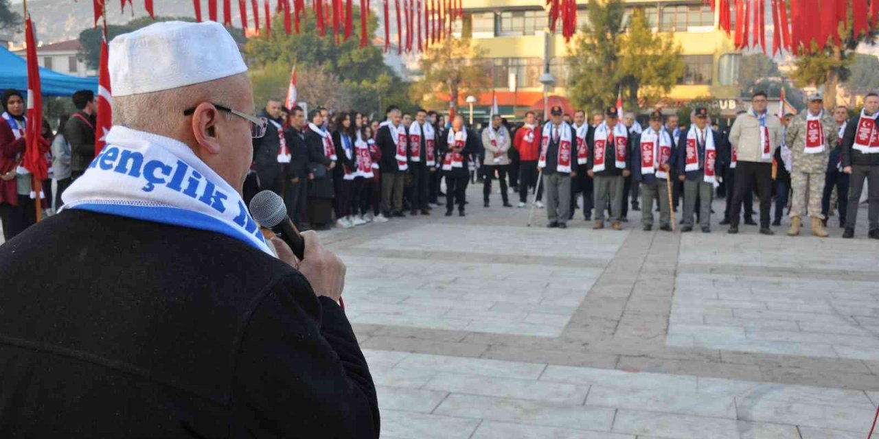 Milas, Sarıkamış Şehitleri için yürüdü