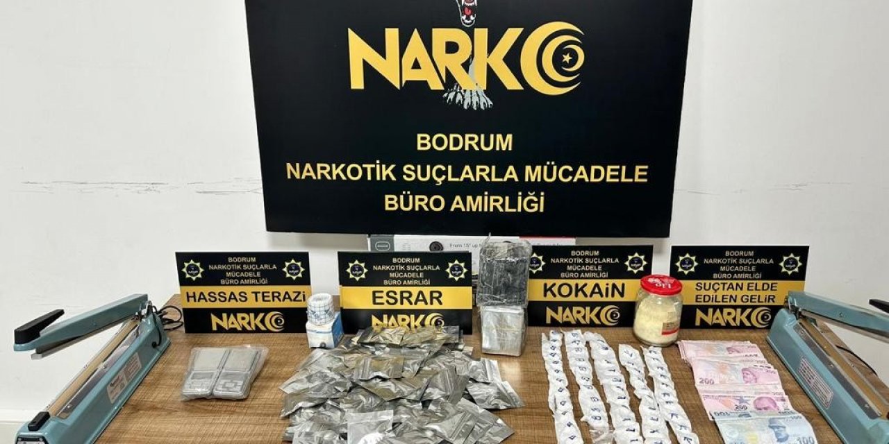 Bodrum’da uyuşturucu operasyonu: 4 kişi gözaltına alındı
