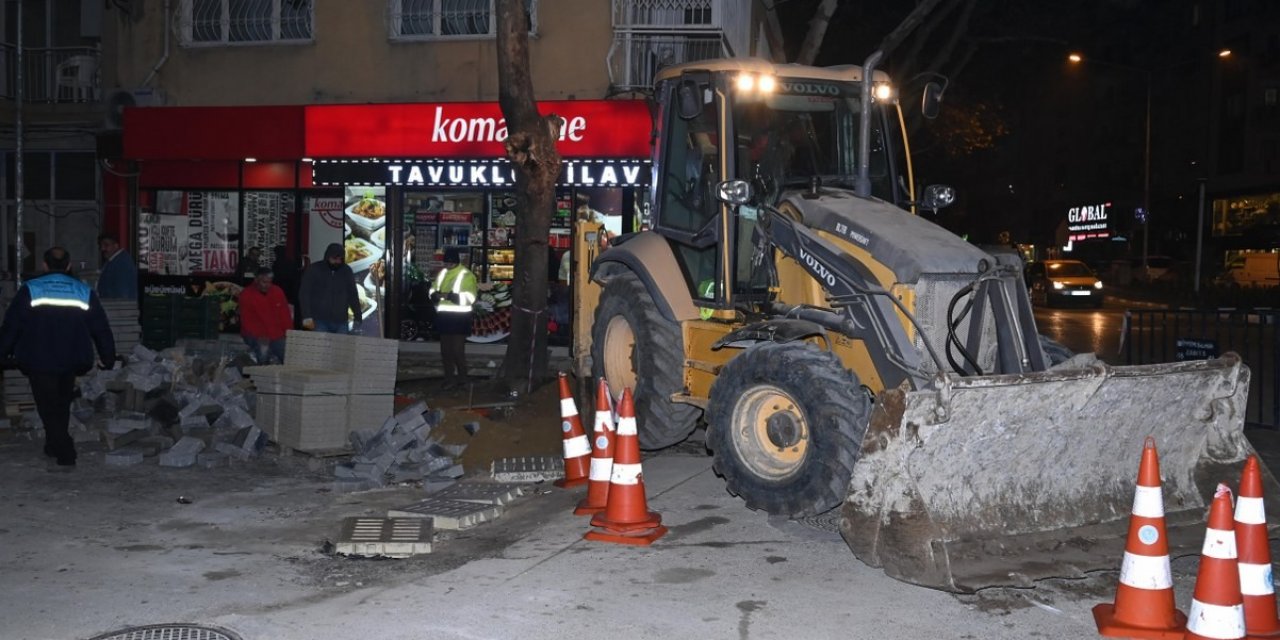 MASKİ’den daha sağlam altyapı için gece mesaisi