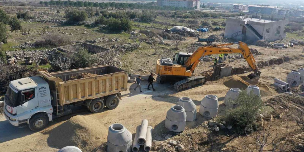 ASKİ, Buharkent’teki çalışmalarını tüm hızıyla sürdürüyor