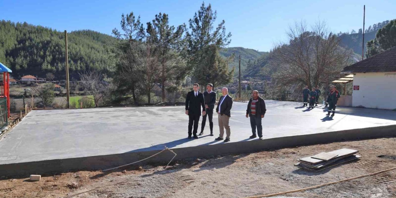 Menteşe Belediyesi kırsala 36 adet çok amaçlı sosyal alan tazandırdı