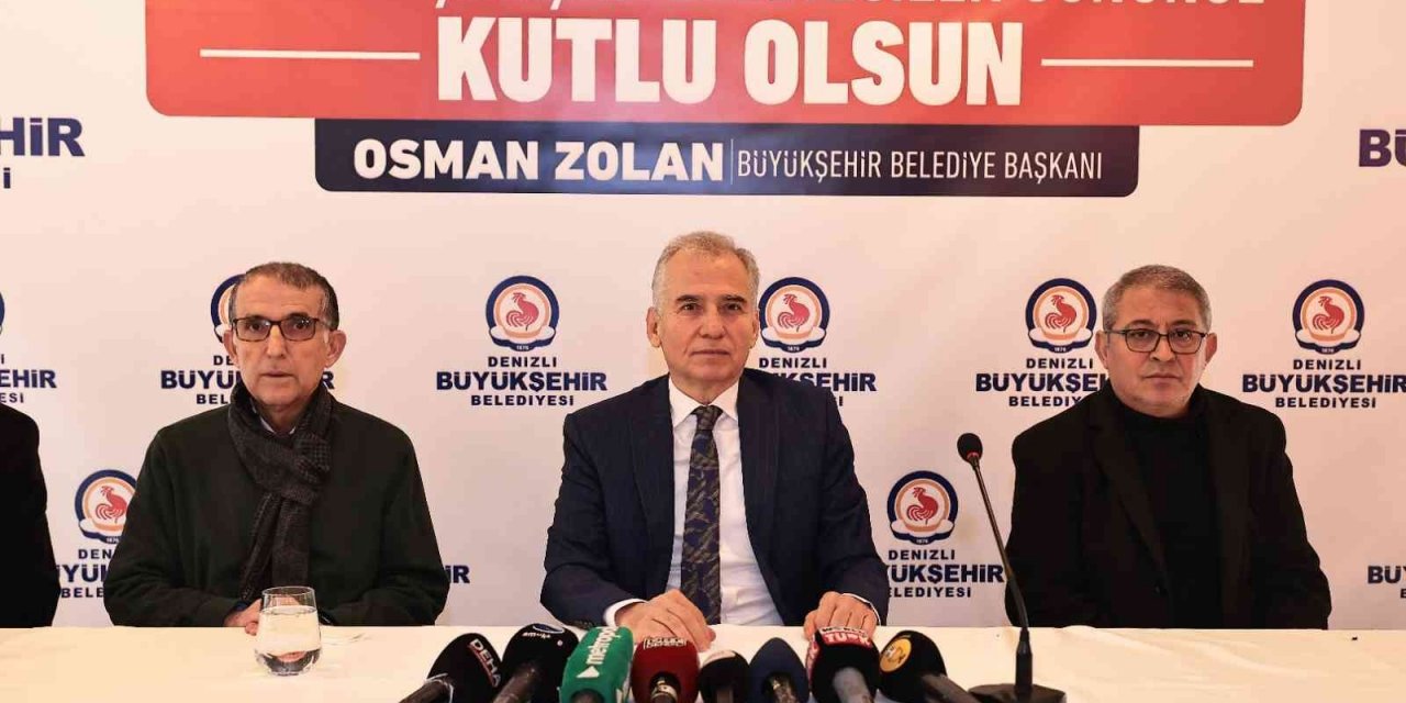Başkan Zolan, Denizli basını ile buluştu