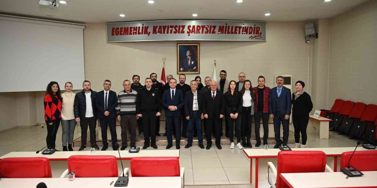 Başkan Tulup gazetecileri ağırladı