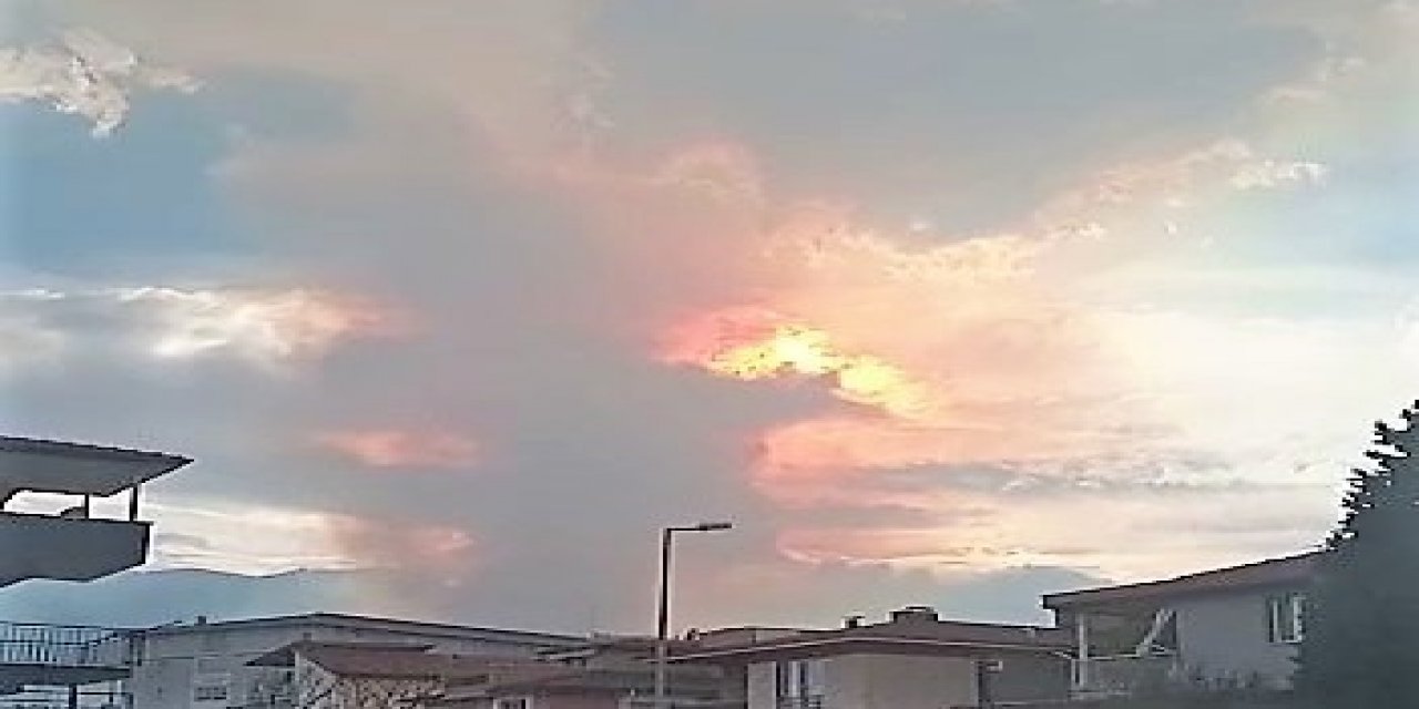 Denizli’de orman yangını