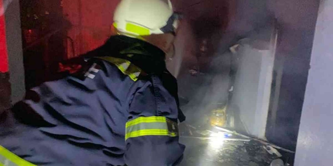 Ortaca’da ev yangını