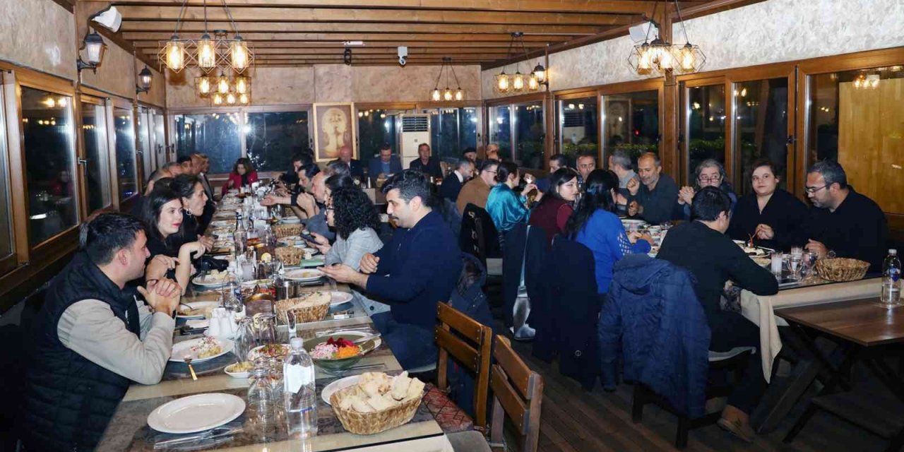 Başkan Gümüş basın mensupları ile bir araya geldi