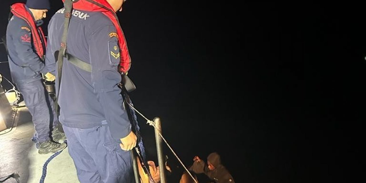 7 düzensiz göçmen yakalandı