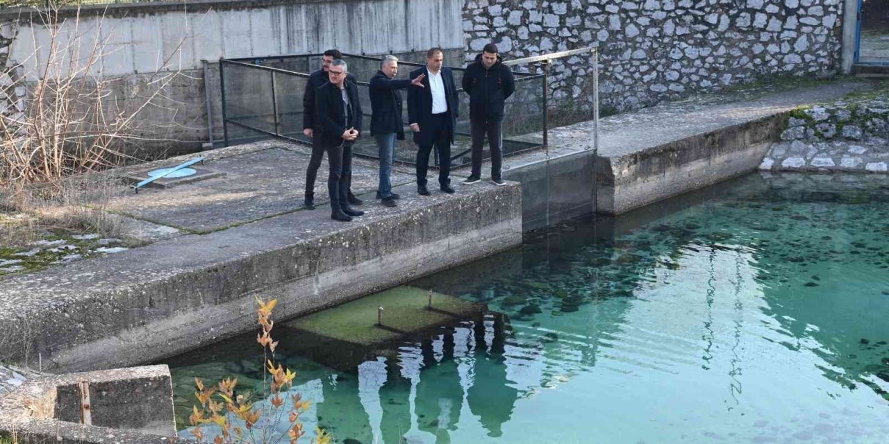 Genel Müdür Aslay, içme suyu tesislerini inceledi