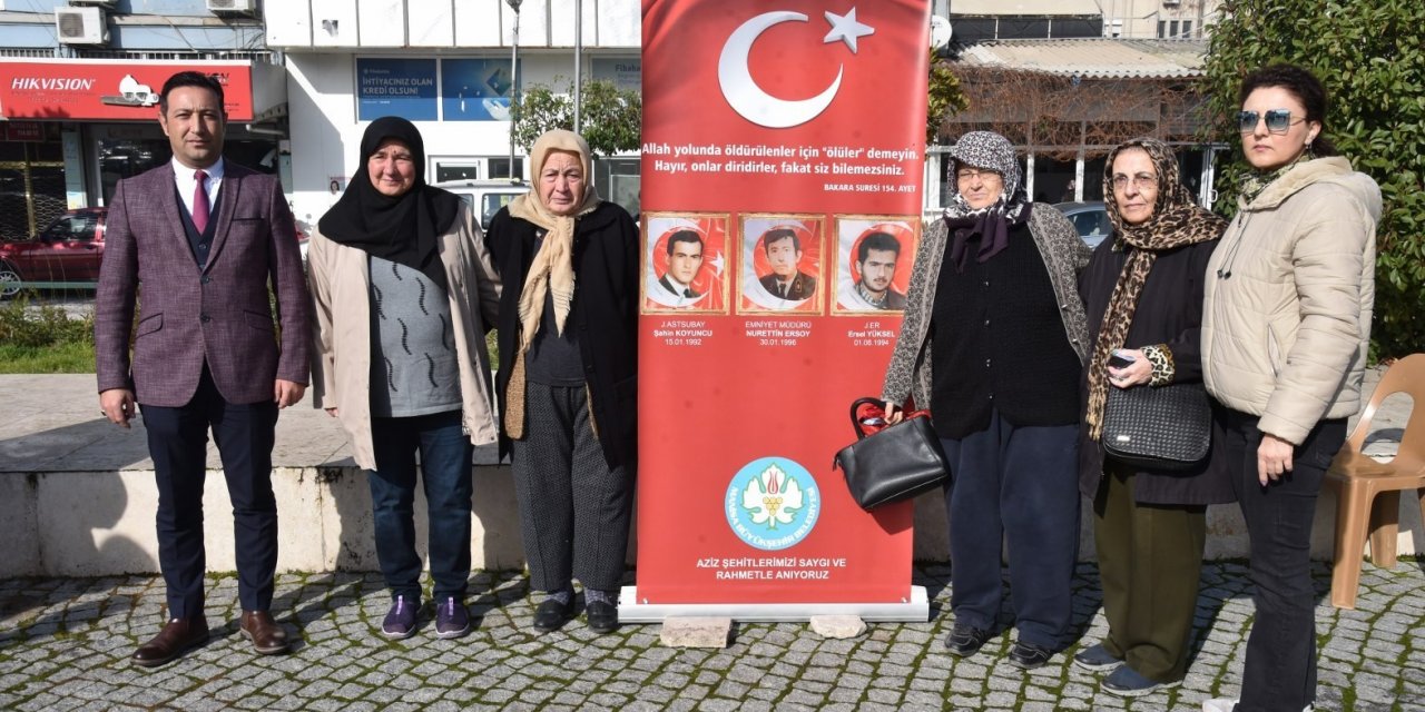 Salihlili 3 şehit dualarla anıldı