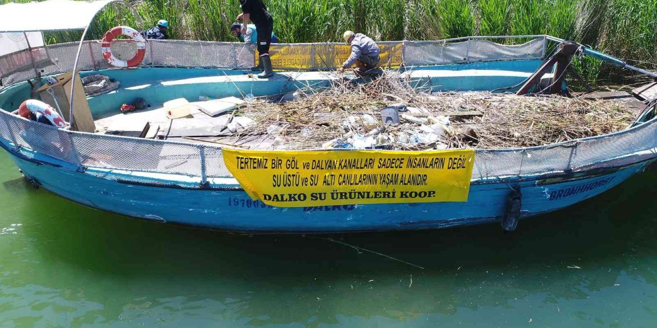 Atıklar, Köyceğiz Gölü ile Dalyan kanallarında tehlike oluşturuyor