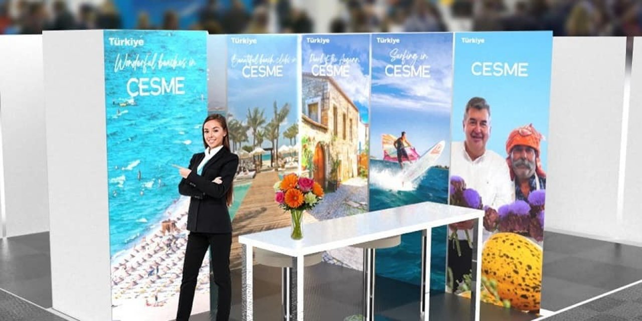 Çeşme, Hollanda’daki turizm fuarında tanıtıldı