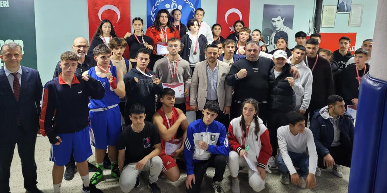 Aydın’da Boks Şampiyonası sona erdi