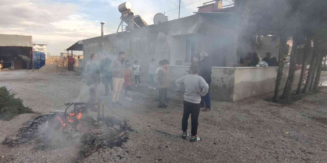 Denizli’de tek katlı evde çıkan sebepsiz yangınlar ailenin kabusu oldu