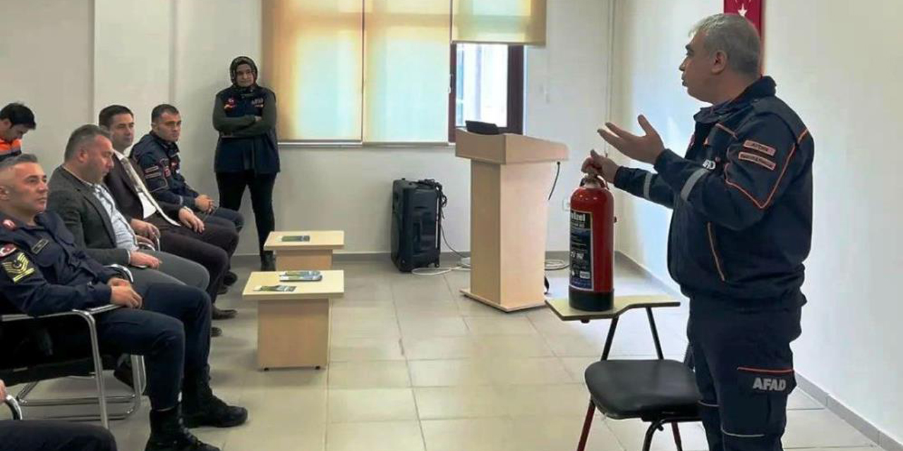 Germencik’te muhtarlara afet destek eğitimi