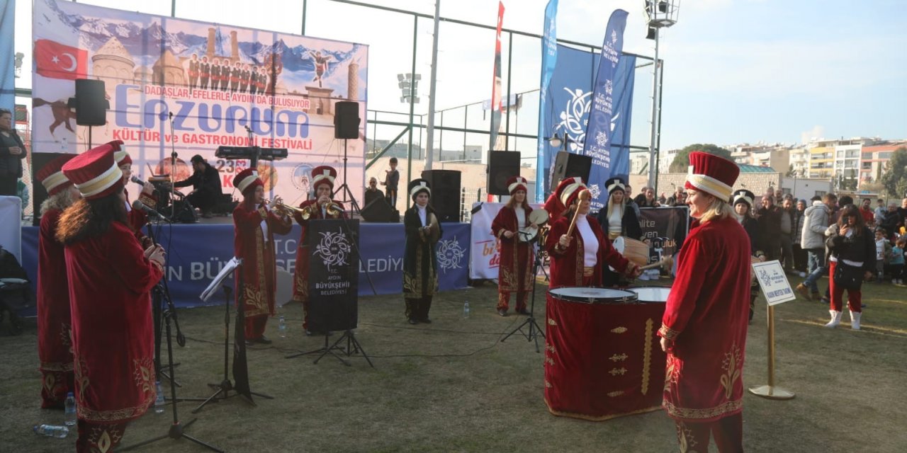 Kadın Mehteran Takımı Aydın Tekstil Park’ta
