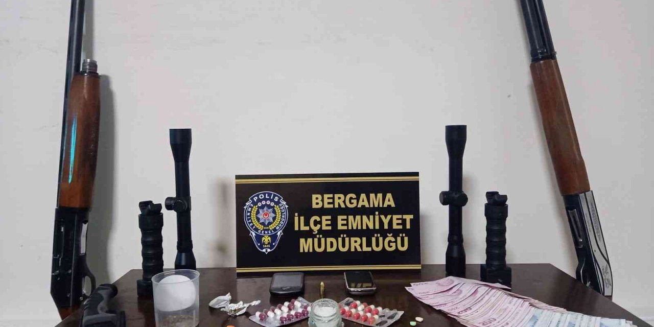 Bergama’da uyuşturucu operasyonu: 2 tutuklama