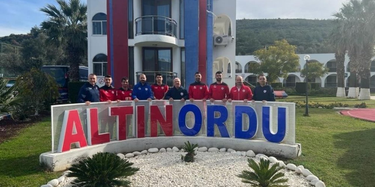 Altınordu’nun yeni transferleri iş başında