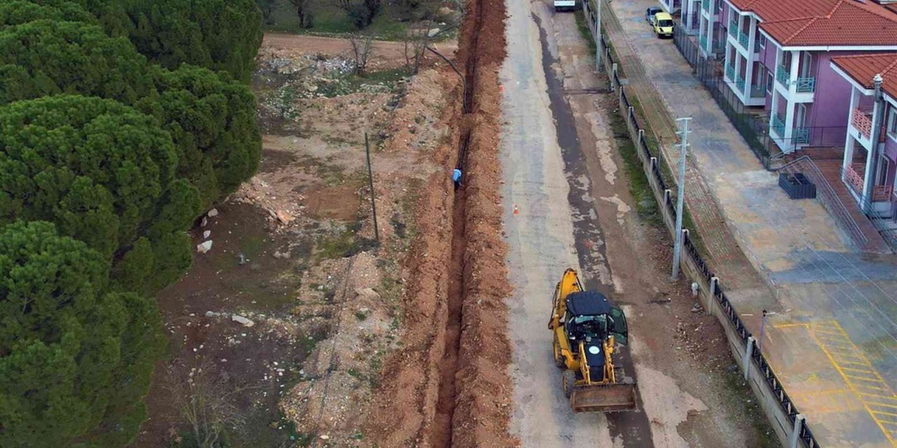 MUSKİ, Ortaköy Mahallesi’ne ilave içme suyu hattı yapıyor