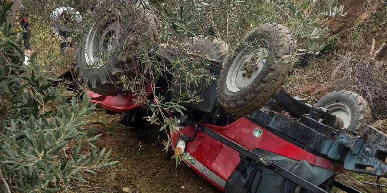 Kuyucak’ta traktör kazası: 1 ölü