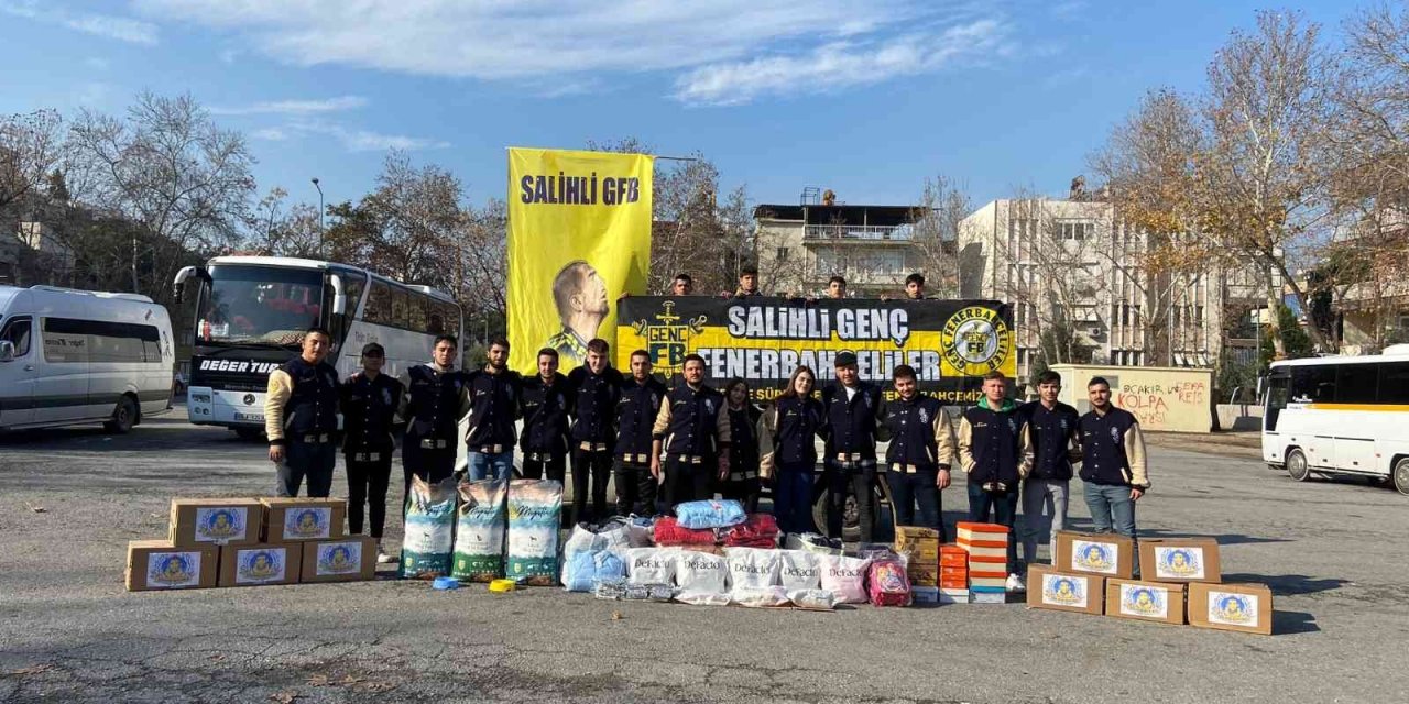 Salihli Genç Fenerbahçelilerden yardım eli