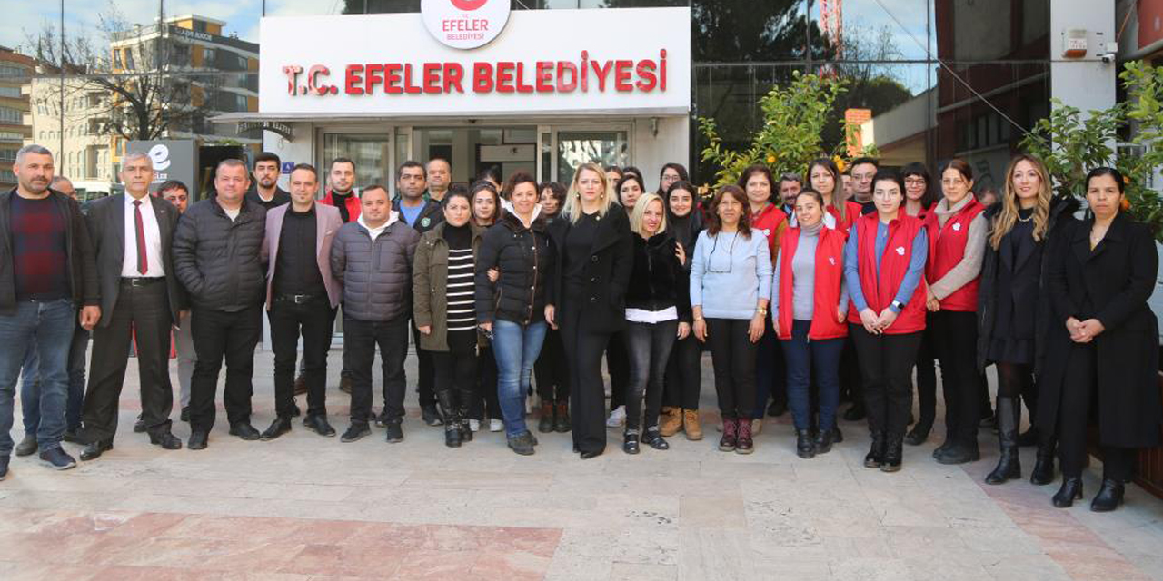 Efeler Belediyesi işçilerinden açıklama