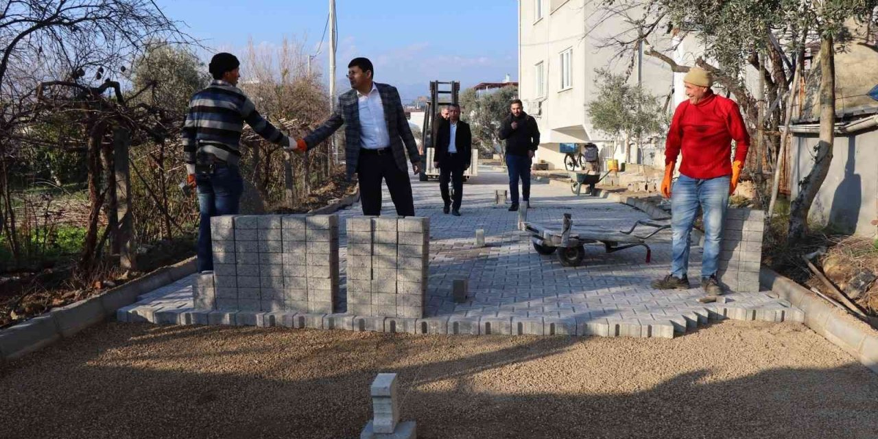 Nazilli Belediyesi 1 ayda 75 bin metrekare yol çalışması gerçekleştirdi